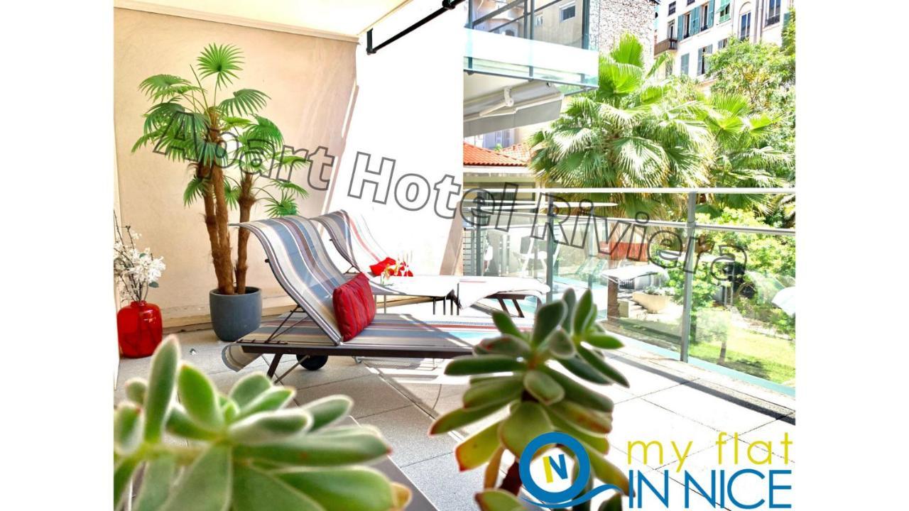 Aparthotel Riviera - Coeur Nice - Grand Superieur Studio Ac - Incroyable Terrasse - Garden View - Terrasse Jardin Pastorelli 1 Dış mekan fotoğraf