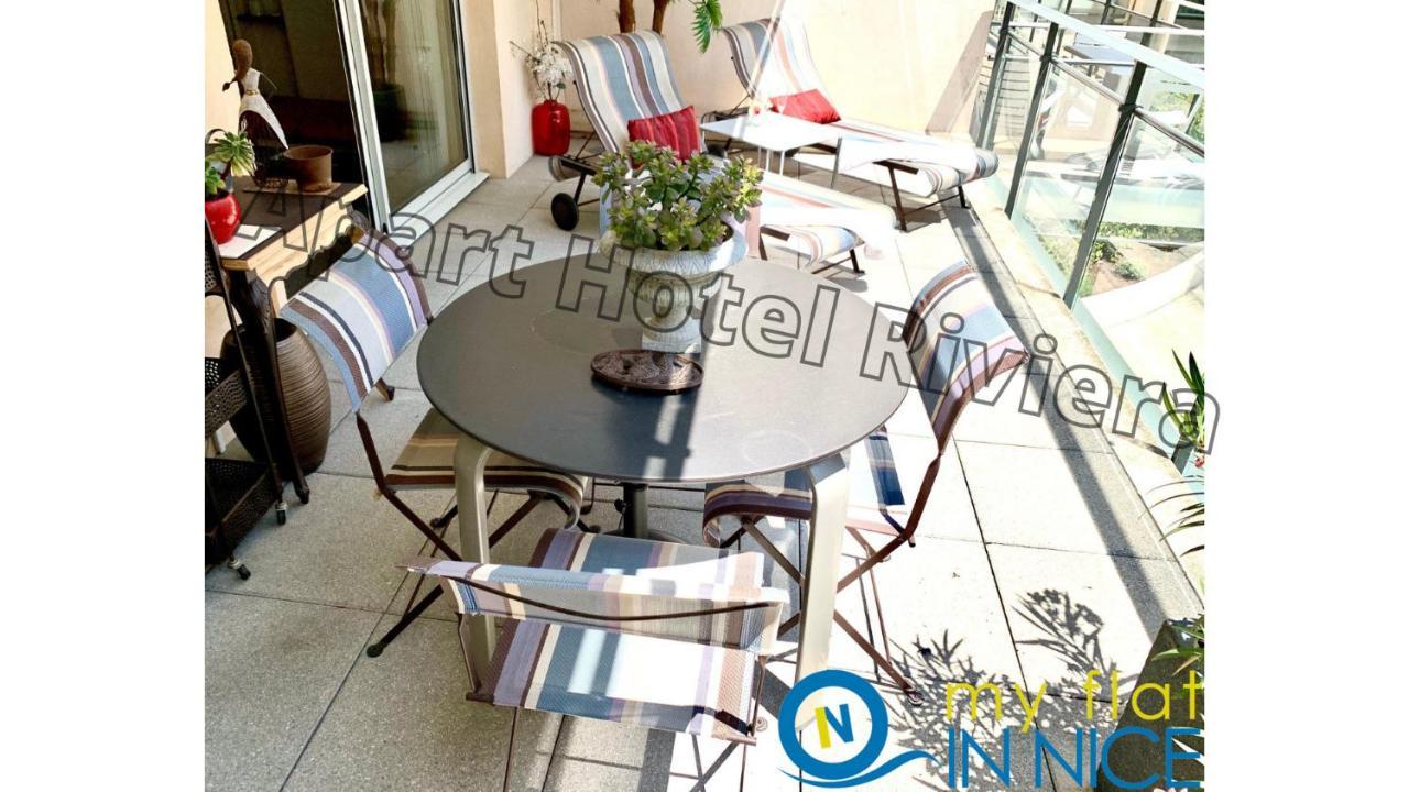 Aparthotel Riviera - Coeur Nice - Grand Superieur Studio Ac - Incroyable Terrasse - Garden View - Terrasse Jardin Pastorelli 1 Dış mekan fotoğraf
